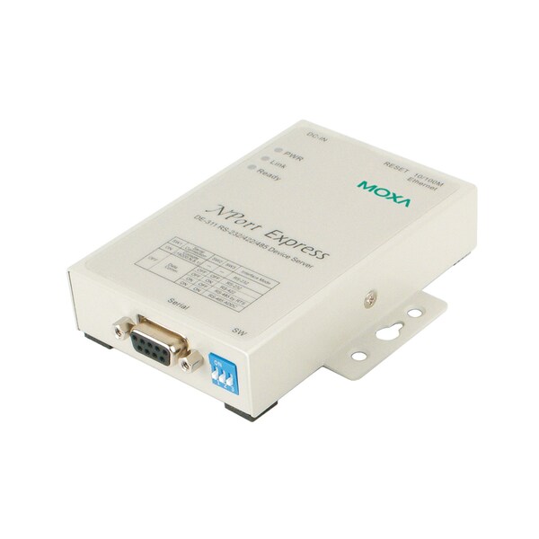 1Port Device Server, 10/100M Eth., Rs-232/422/485, Db9 Female, De-311
